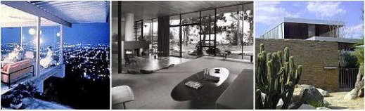 Drei 'Case House Studies' von Koenig, Saarinen und Neutra 